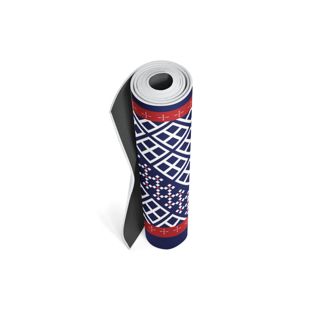Yoga Mat | 6mm Thick | Blue | Non-Slip | Eco Friendly | Yune Yoga | Reiko