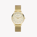 Pierre Cardin Women's Gold Watch, Stainless Steel Band | Pc902282f14