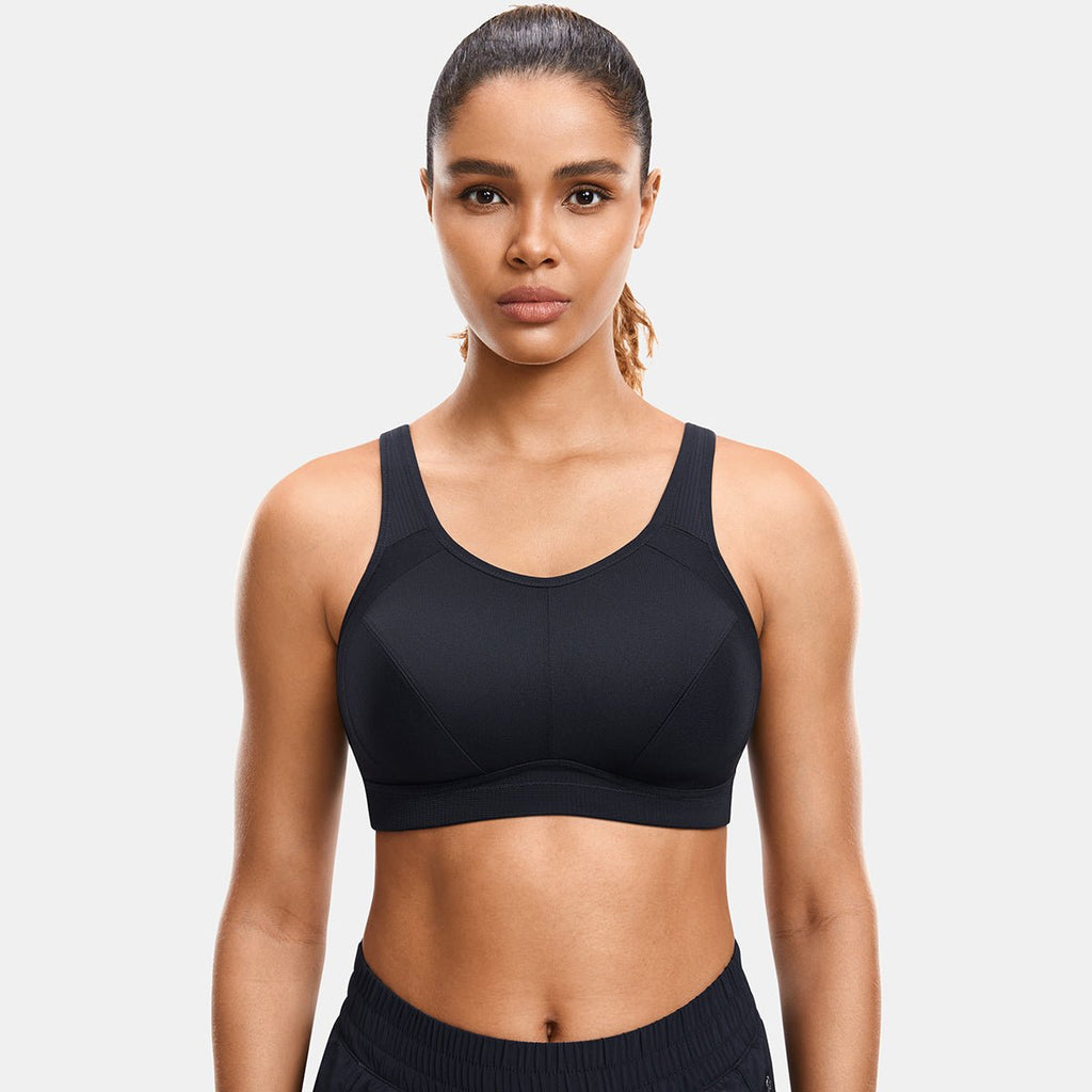 Plus Size High Support Full Coverage Padded Wireless Bra