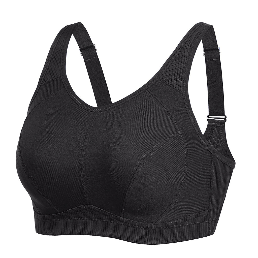 Plus Size High Support Full Coverage Padded Wireless Bra