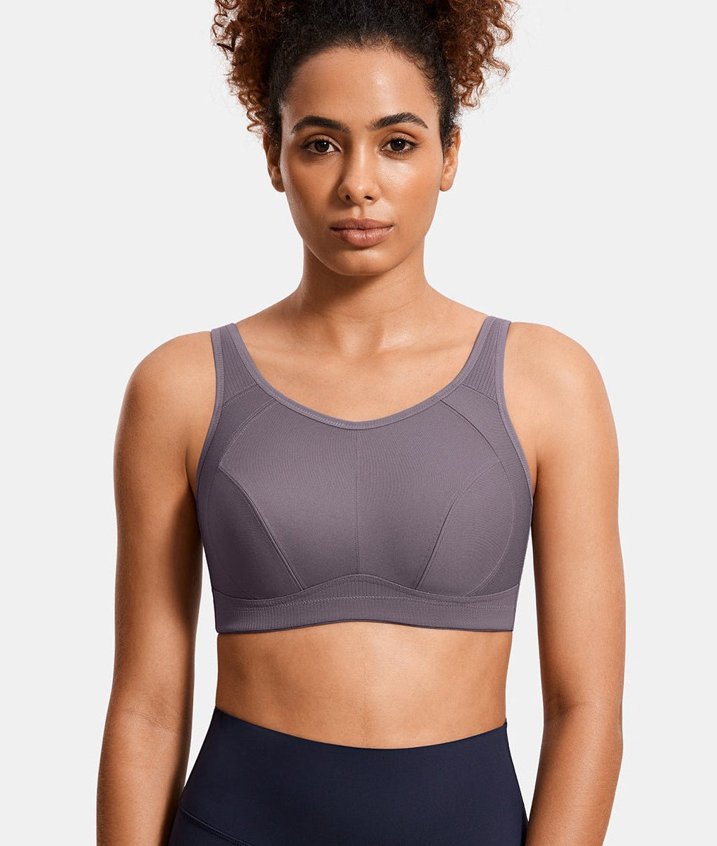 Plus Size High Support Full Coverage Padded Wireless Bra