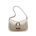Premium Leather Baguette Shoulder Bag