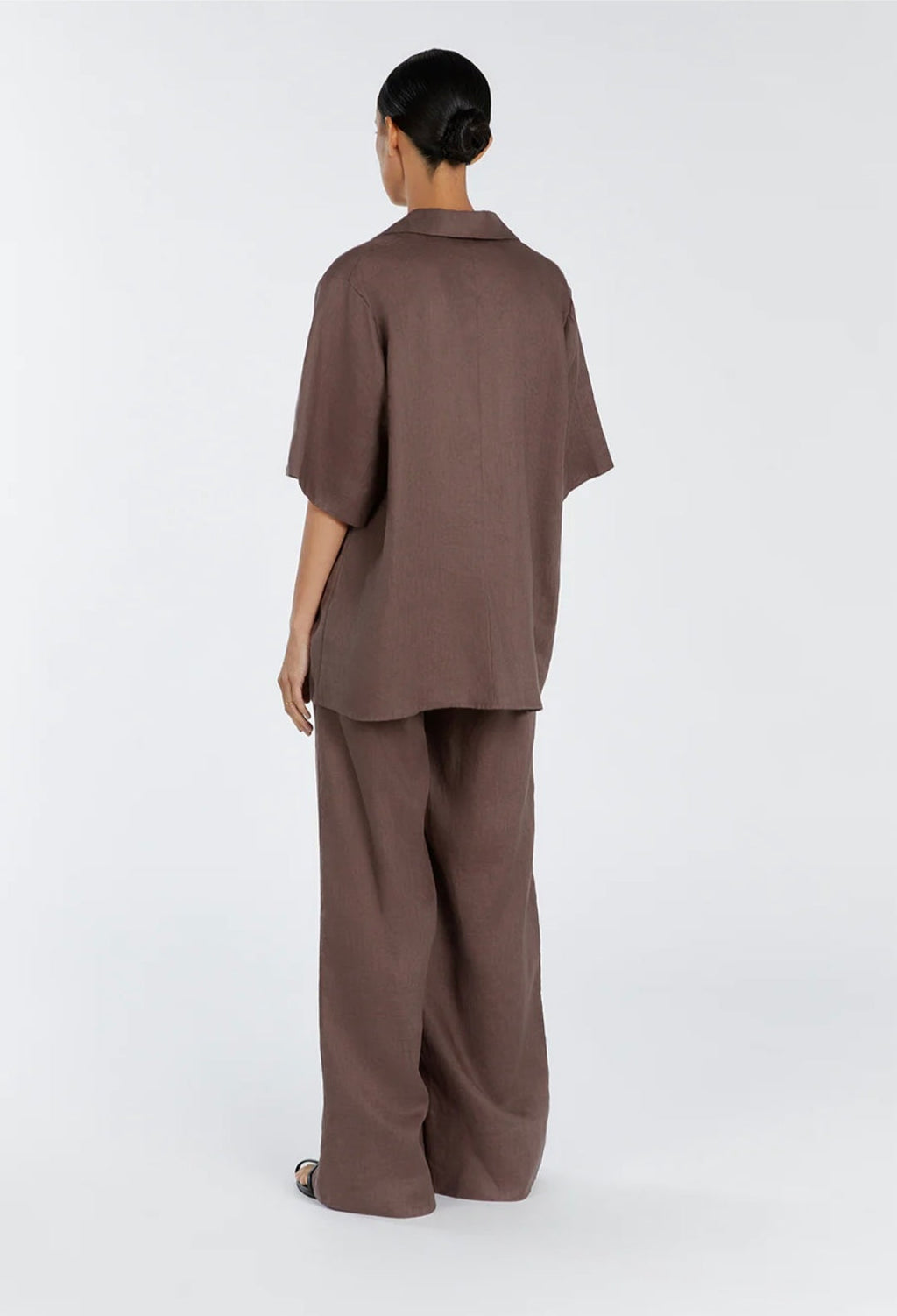 Brown Linen Co ord set