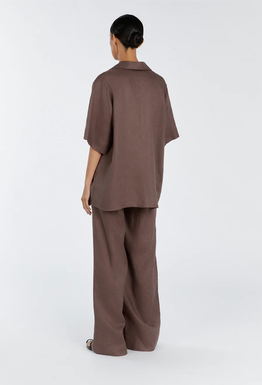 Brown Linen Co ord set
