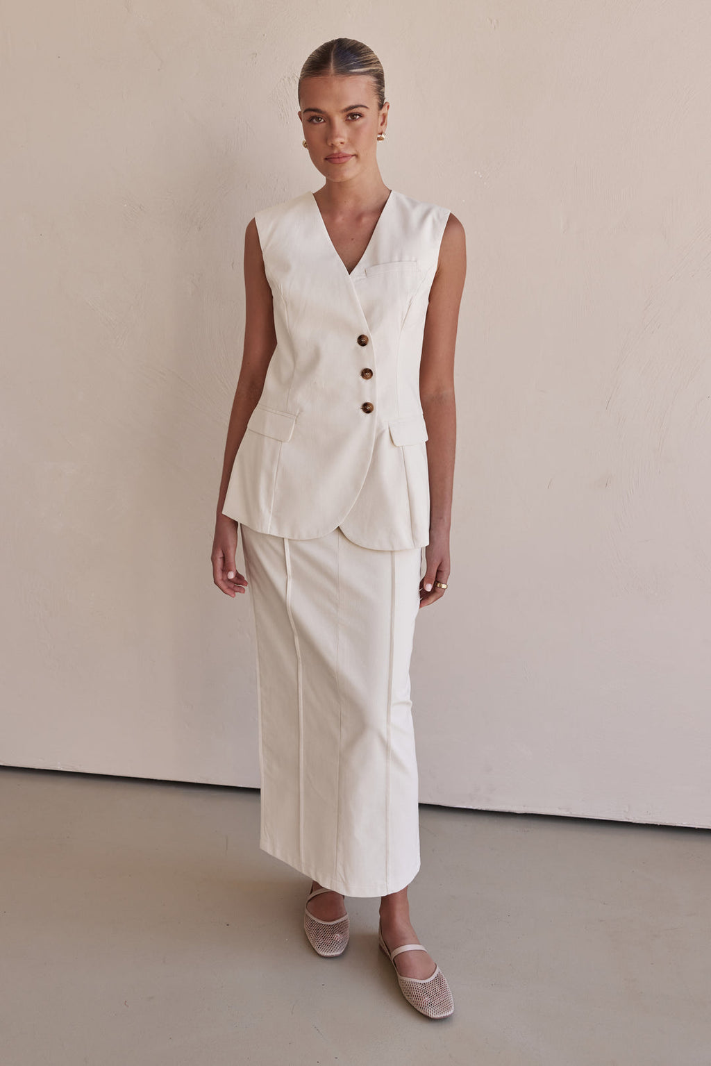 Linen Vest for Women
