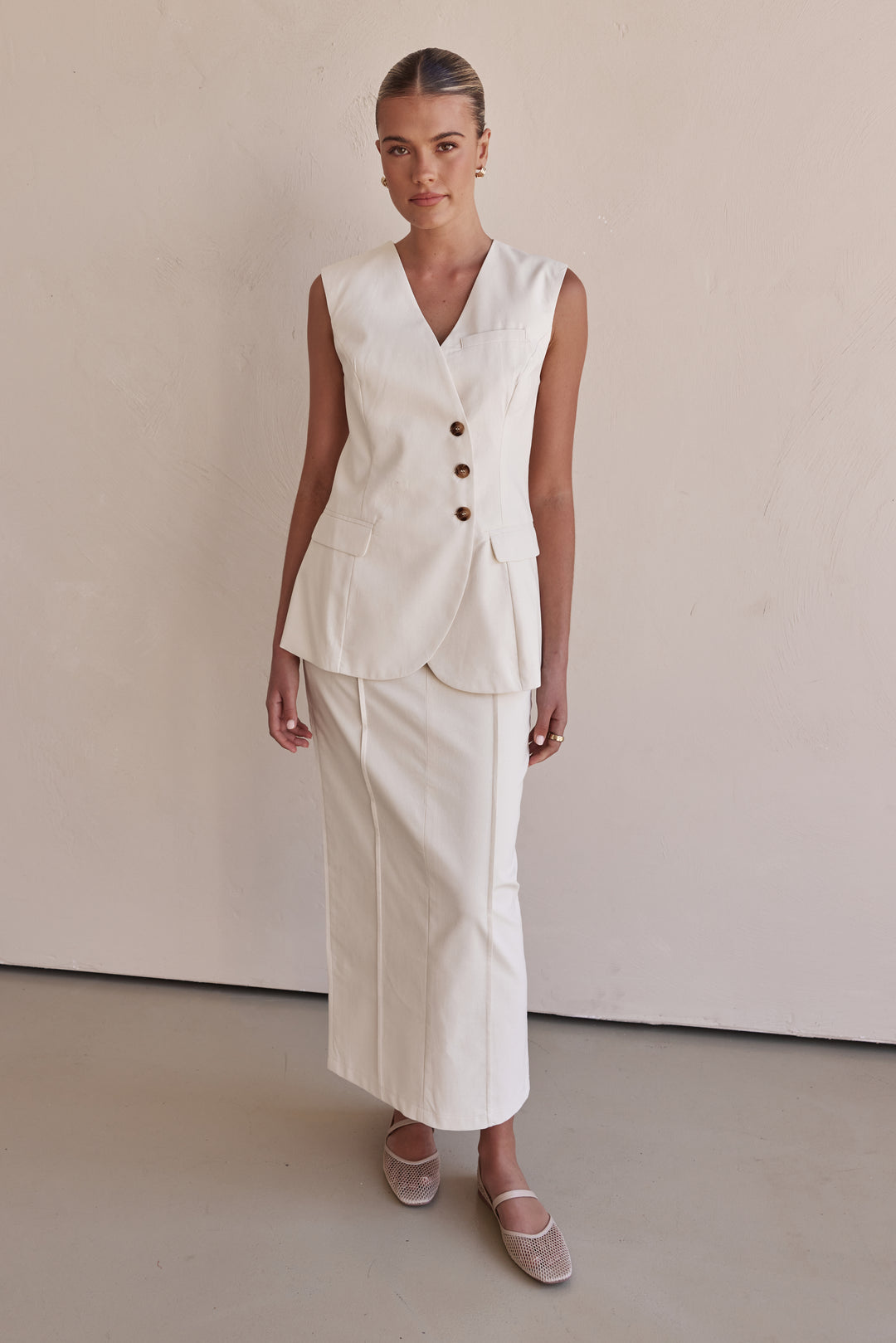 Linen Vest for Women