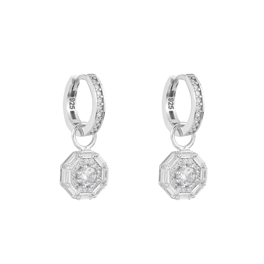 Something Silver Drop Earring