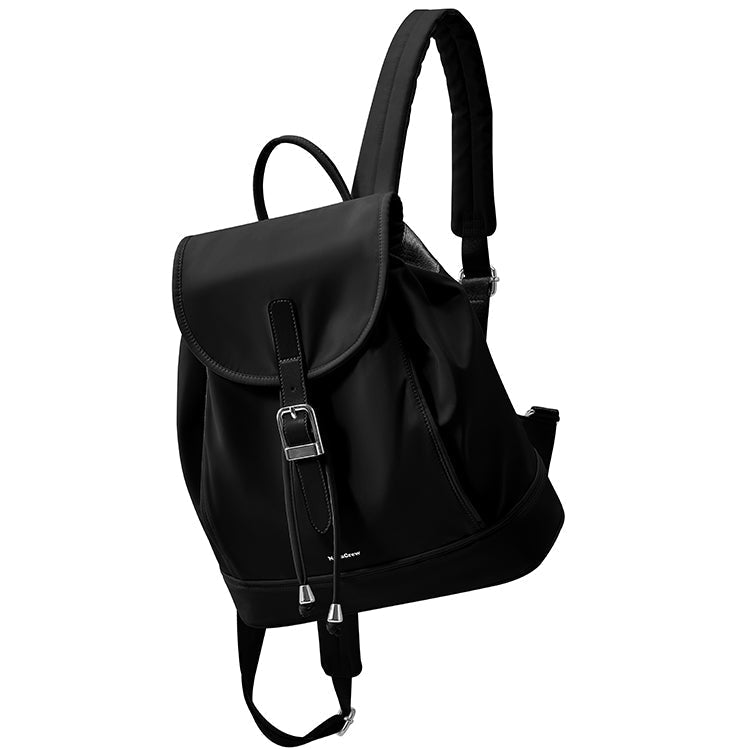 Signature Nylon Flap Backpack