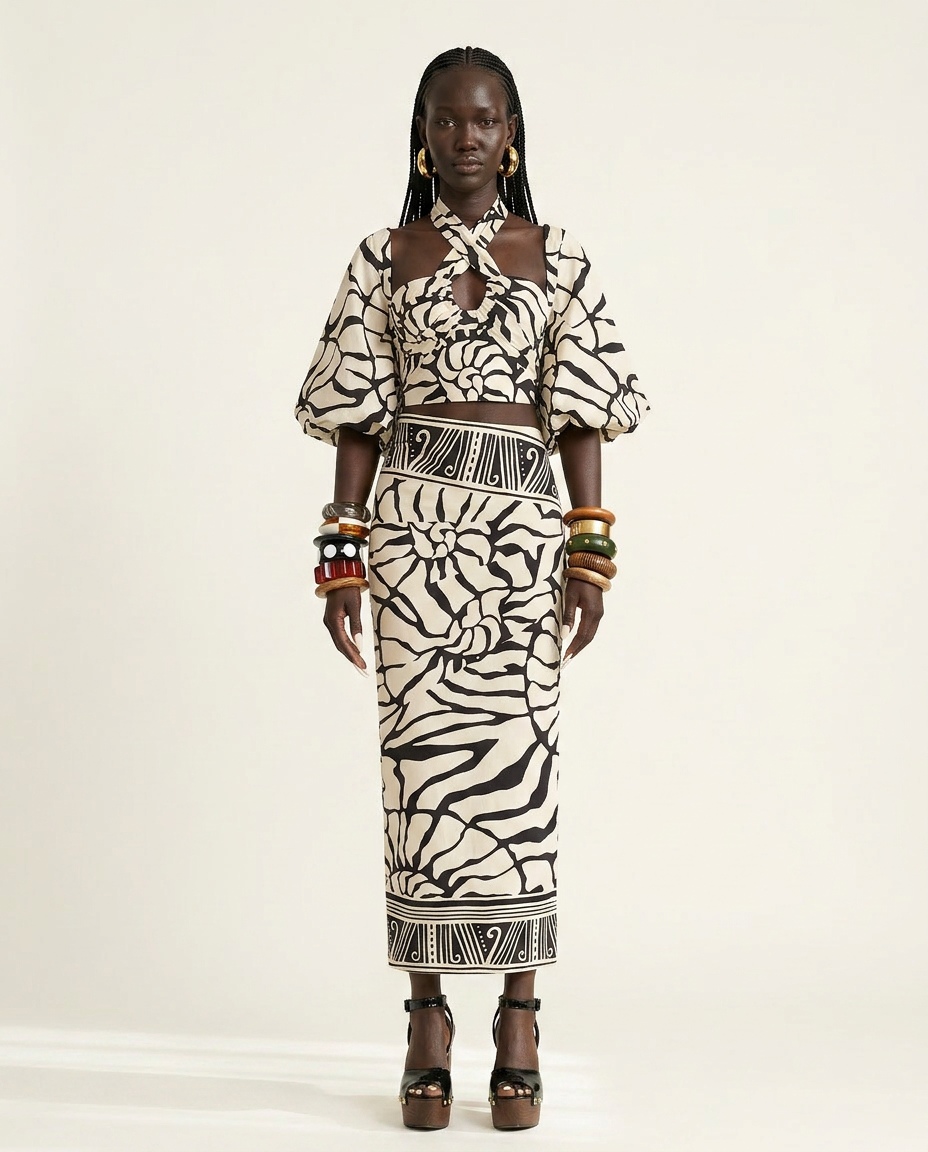 Free Spirit Patterned Long-Sleeve One-Piece-1