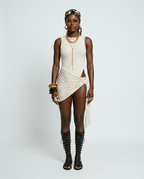 Radiant Knitted Lace-Up One-Piece-2