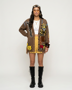 Audacious Patchwork Knit Cardigan-1