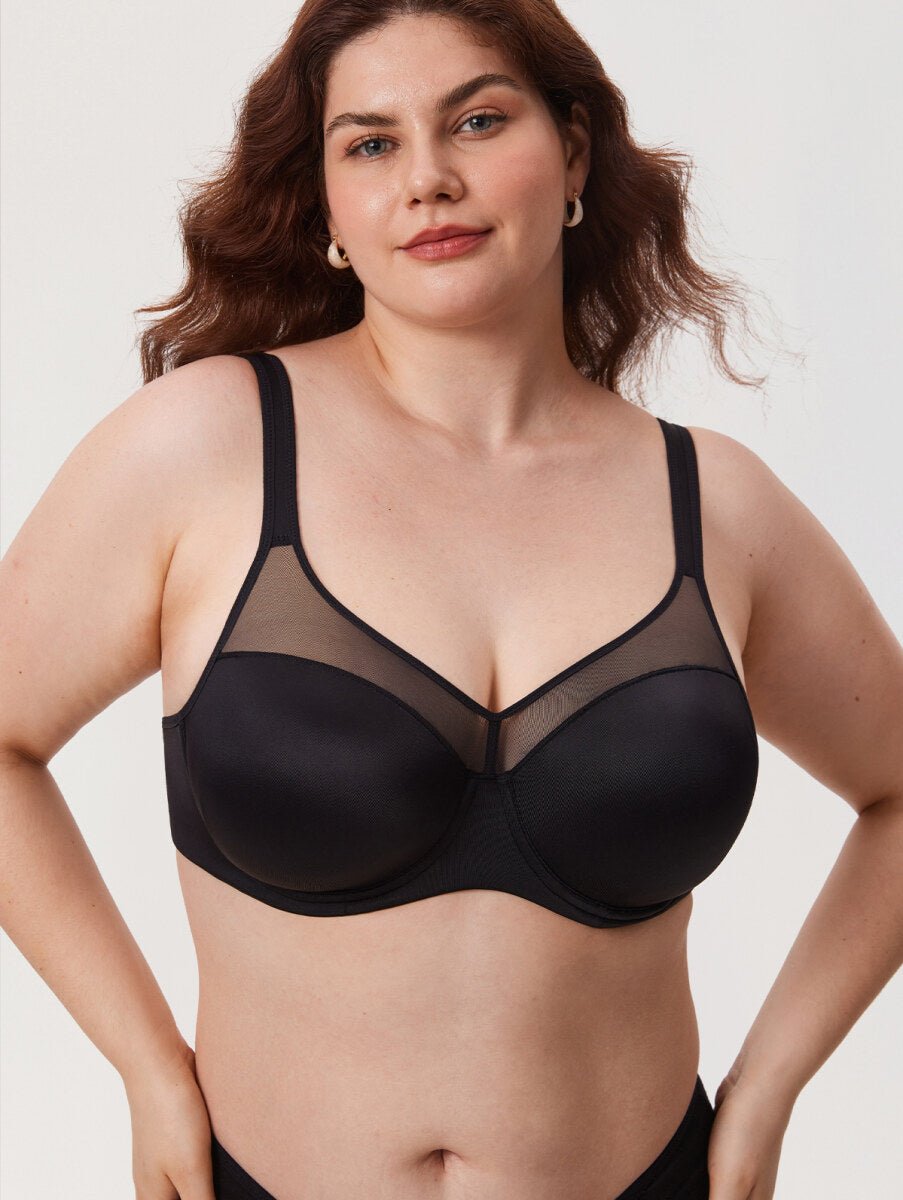 Ultra-Thin Full Coverage Underwire T-Shirt Bra