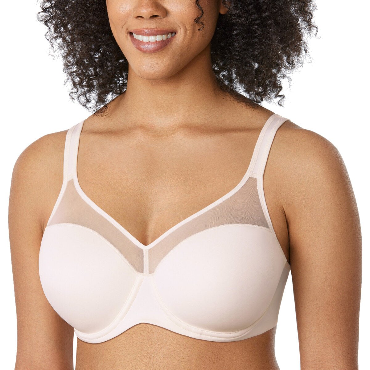 Ultra-Thin Full Coverage Underwire T-Shirt Bra