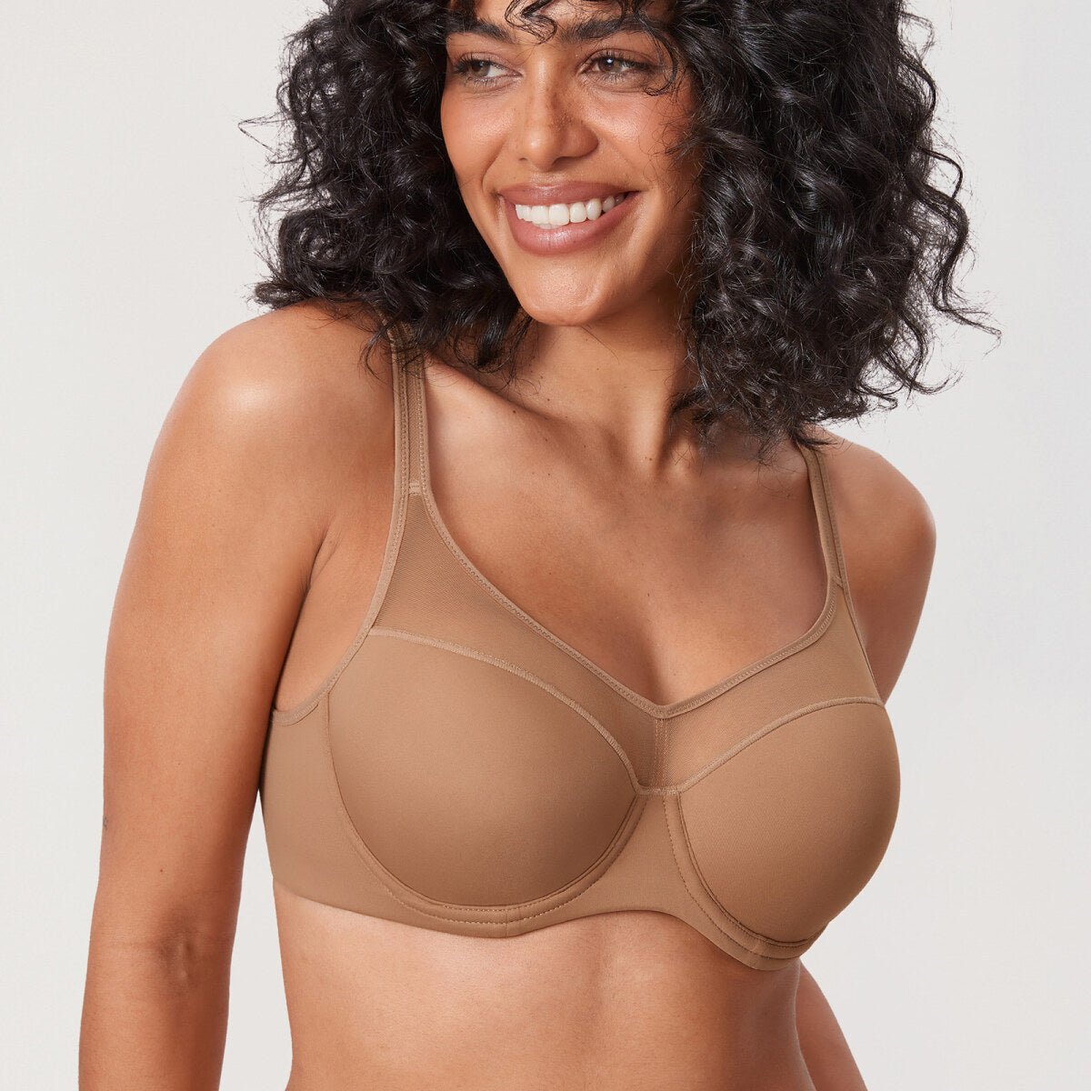 Ultra-Thin Full Coverage Underwire T-Shirt Bra