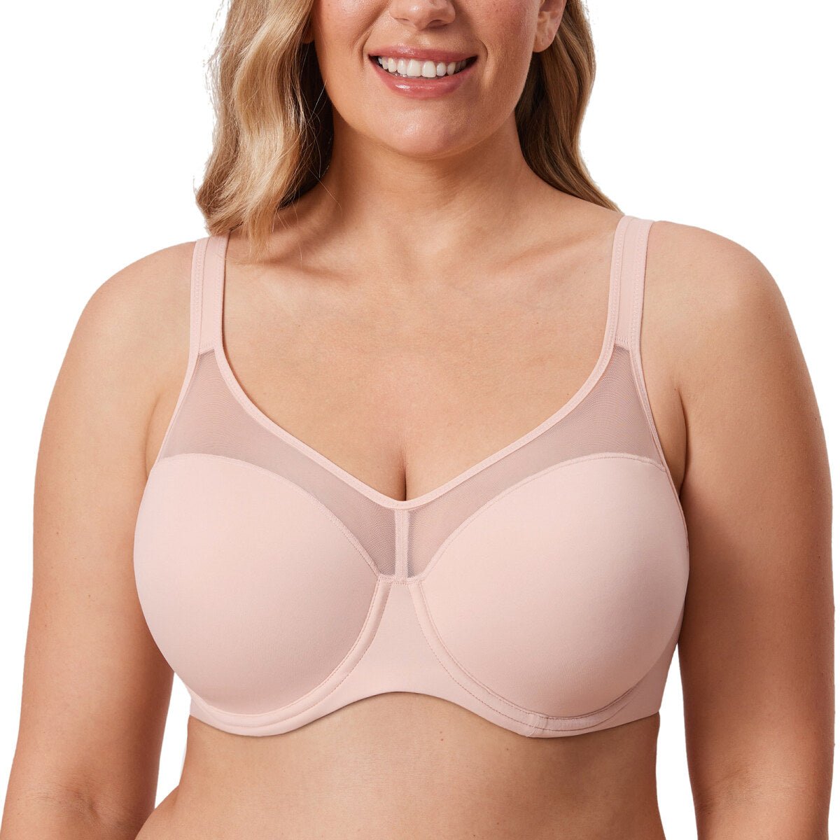 Ultra-Thin Full Coverage Underwire T-Shirt Bra
