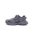 Women's Lightweight Grey Running Sneakers – Chunky Mesh Trainers