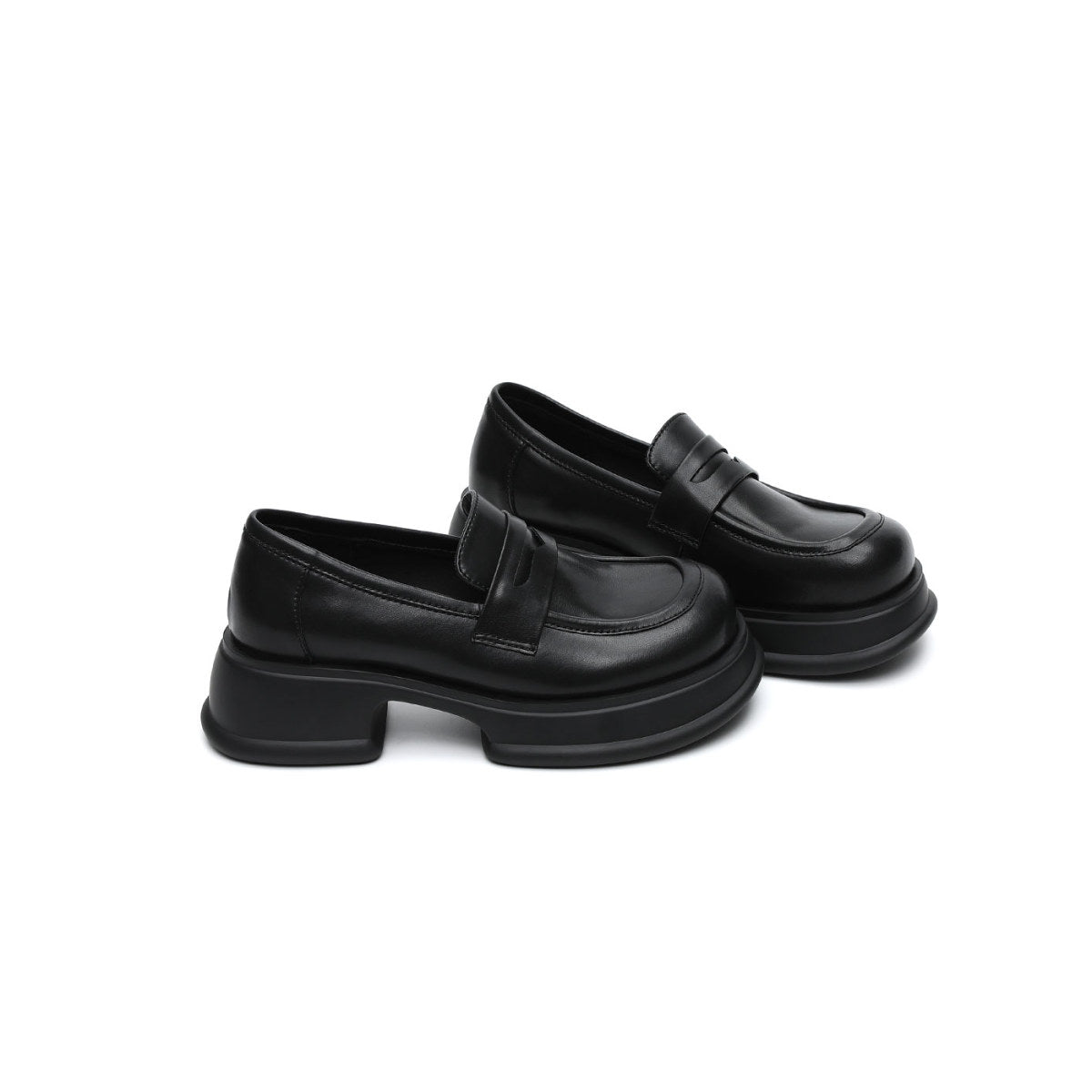 Women's Platform Penny Loafers