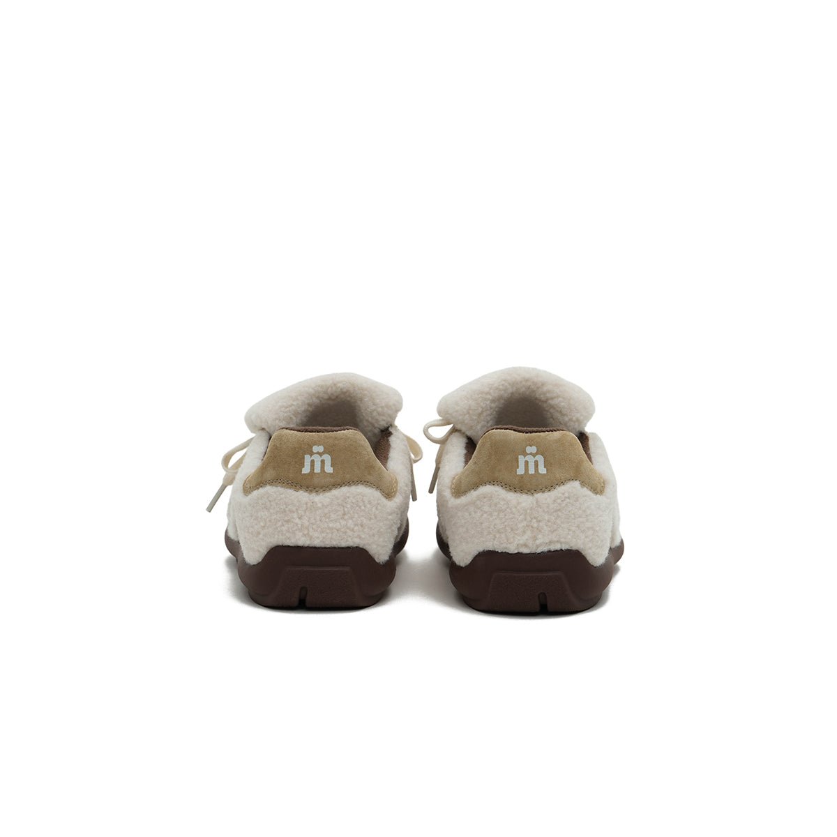 Women's Sherpa Velcro Sneakers – Plaid Star Patch Cozy Winter Shoes